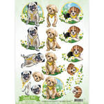 Cd10960 Ad knipvel Sweet pet Dogs