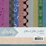 Patterned Glitter Cardstock - Assorti A4