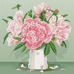 49371 Diamond Art - English Roses - 32x3