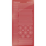 Hobbydots serie 6 - Mirror Christmas red