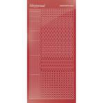 Hobbydots serie 9 Mirror Christmas red 