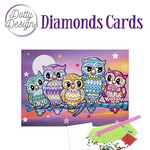 Dotty designs diamonds cards - Uilen