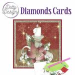 Diamonds cards - Poinsettia