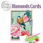 Diamonds cards - Birds and Flowers