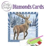 Diamonds cards - Reindeer in the Snow