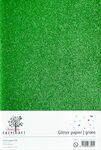 Eazycraft Glitterpapier A4 - Groen